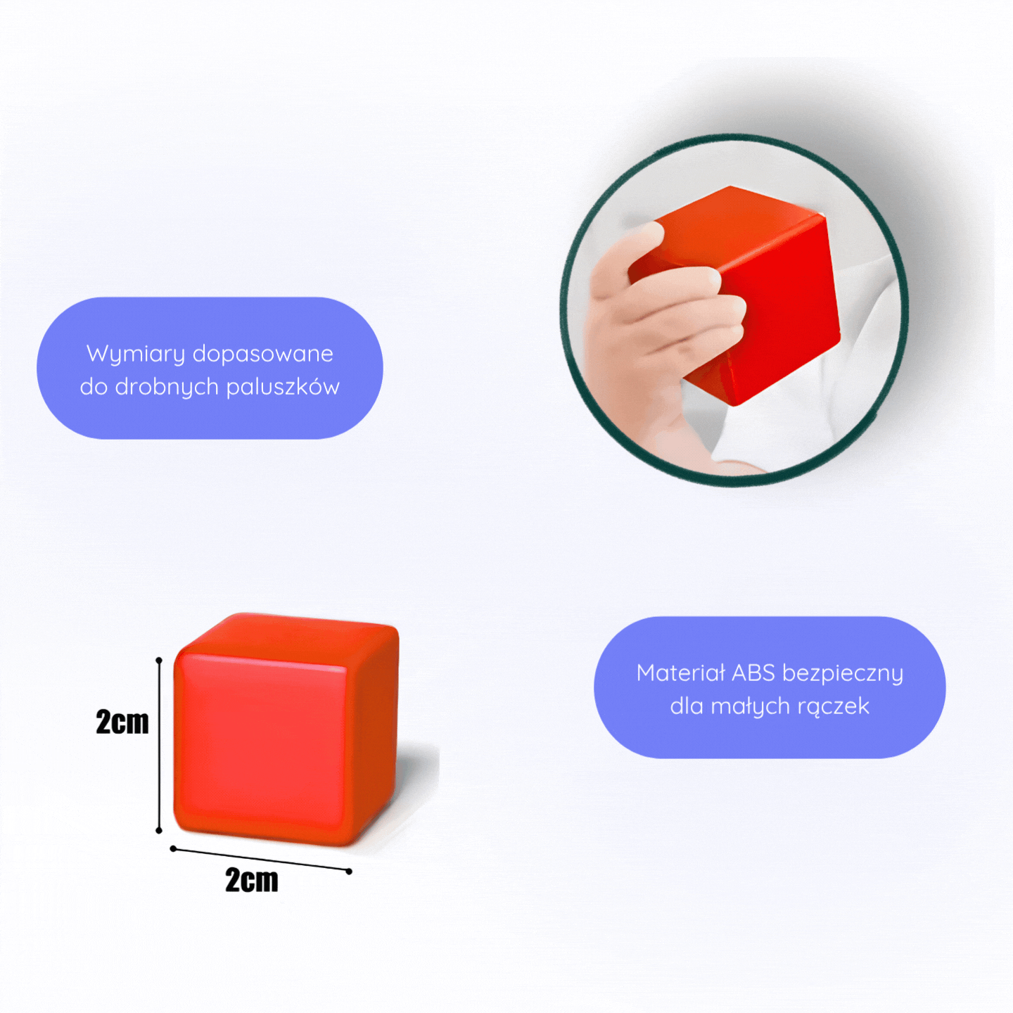 LogiCubes - Klocki Montessori