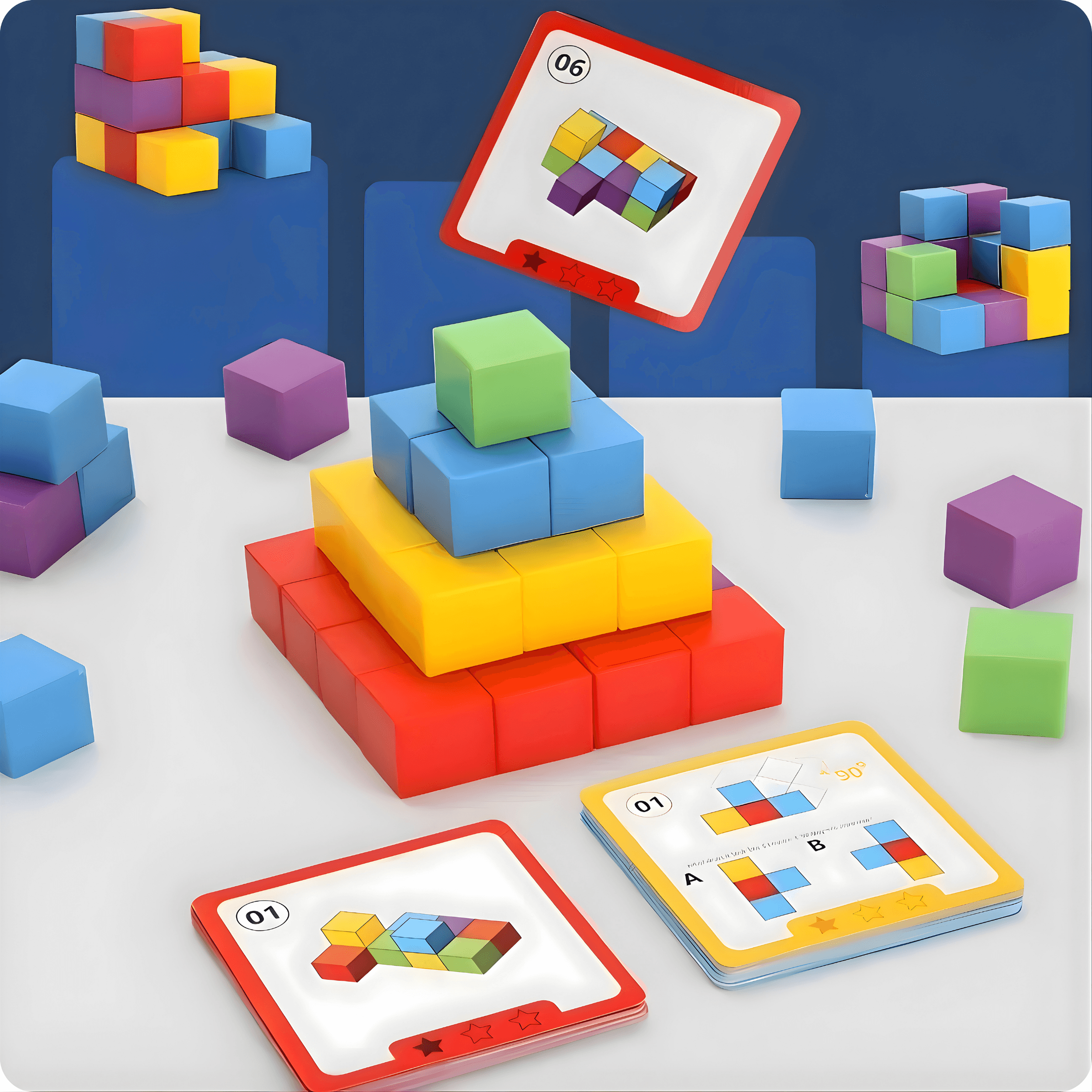 LogiCubes - Klocki Montessori