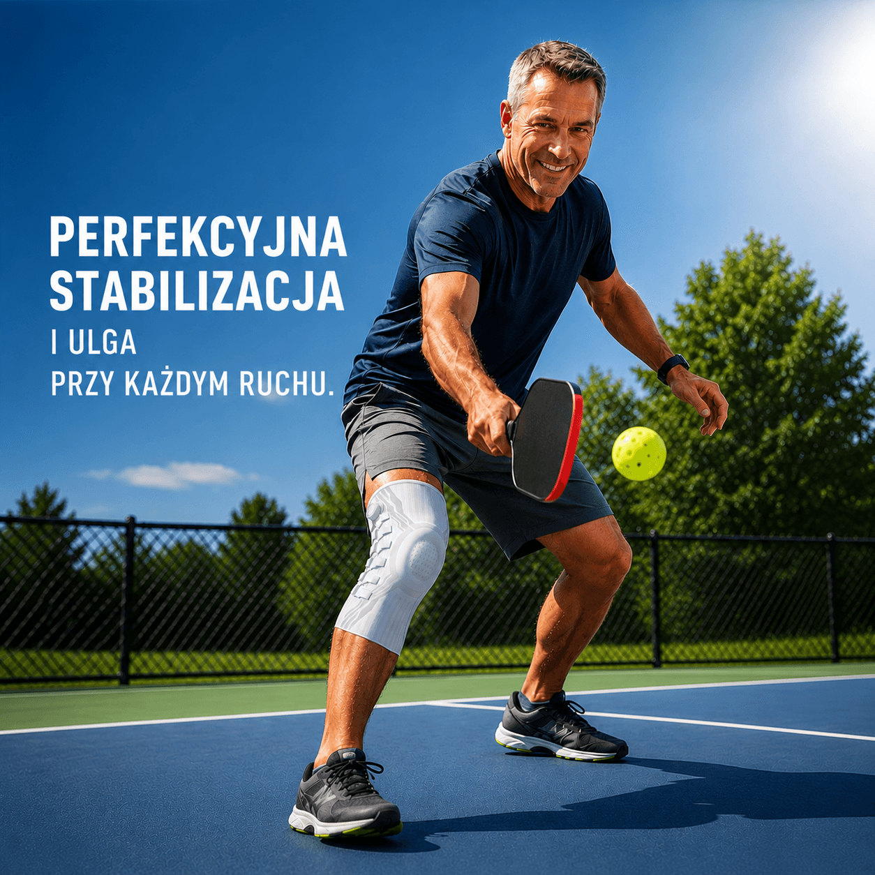 KneeLock Pro — stabilizator kolana z precyzyjną regulacją